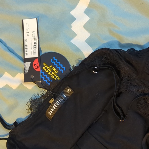 Dangerfield goth hook and eyelet babydoll dress BNWT gothic killstar like - Picture 4 of 7